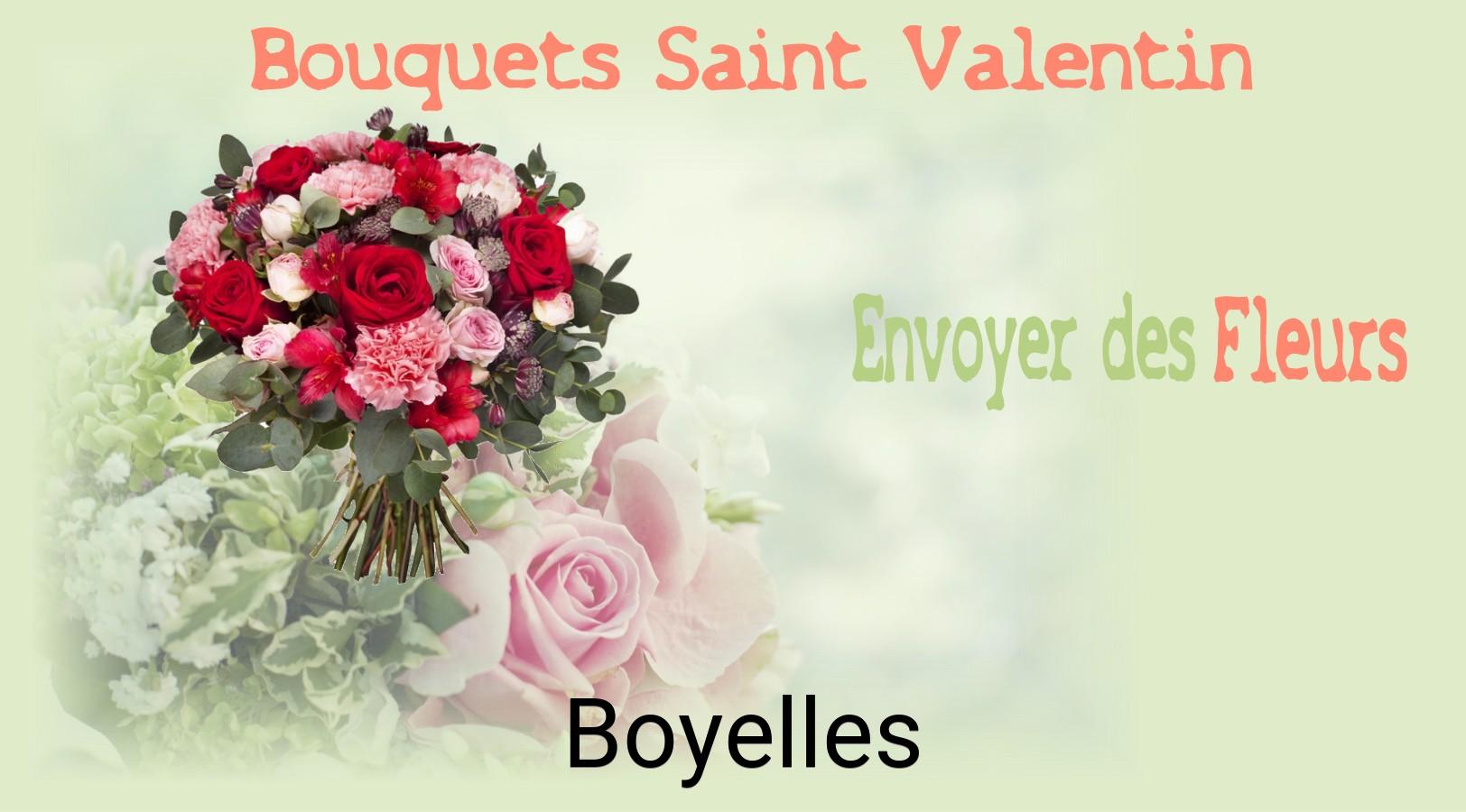 Roses de Saint-Valentin livrées à Boyelles